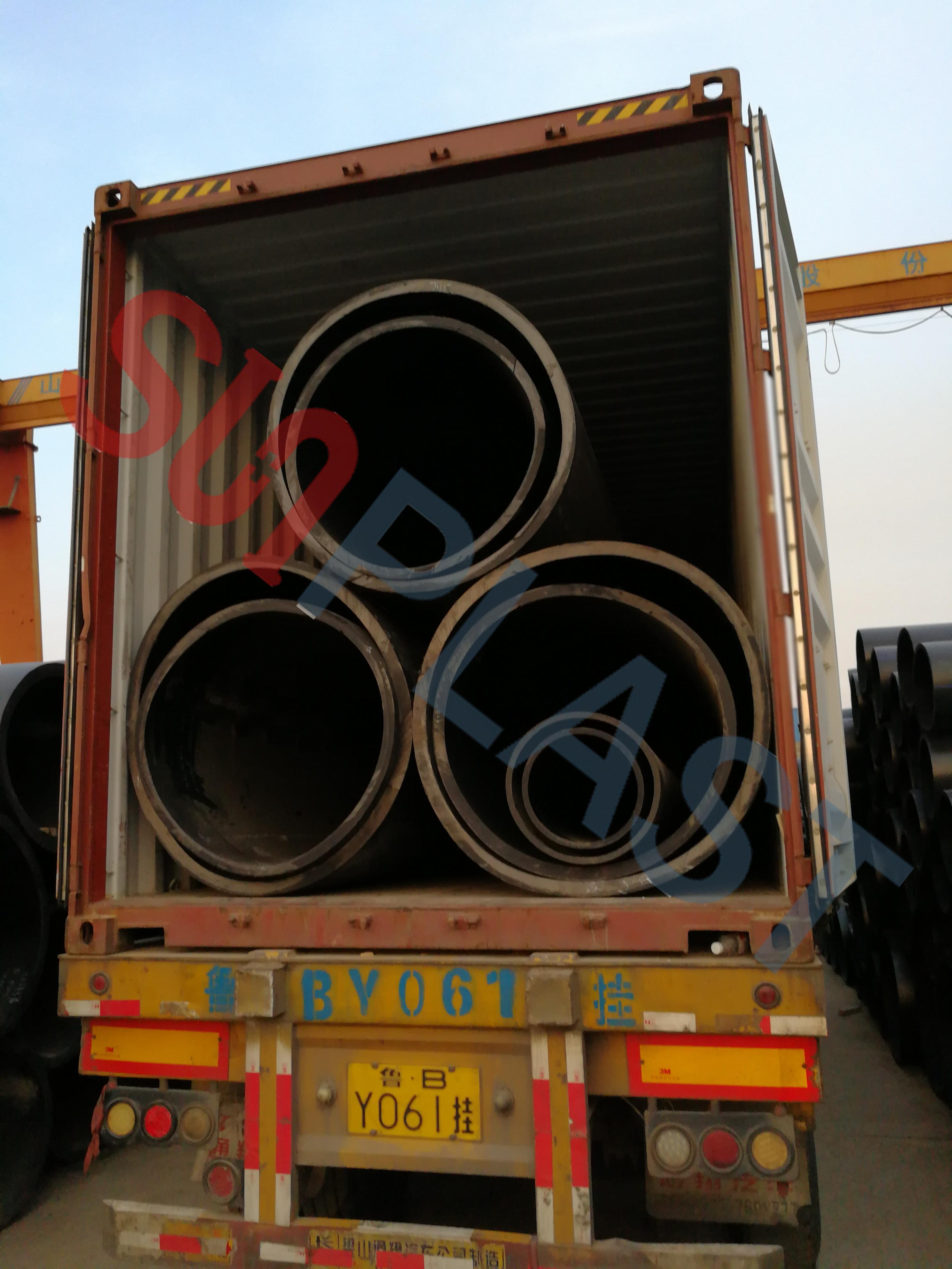 SUNPLAST DN1000 / DN1200mm ທໍ່ HDPE ກັບອົດສະຕາລີ